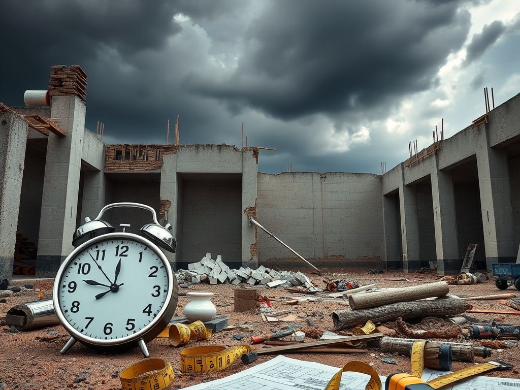 Najczęstsze przestoje na budowie domu: przyczyny, skutki i jak ich unikać w praktyce