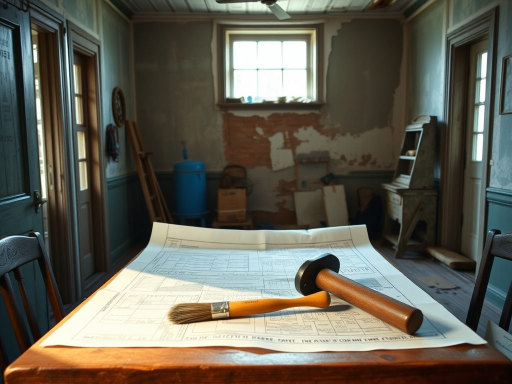 Jak zacząć remont starego domu: planowanie, formalności i pierwsze kroki bez niepotrzebnego chaosu